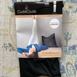 Women’s Cuddle Duds Black Leggings